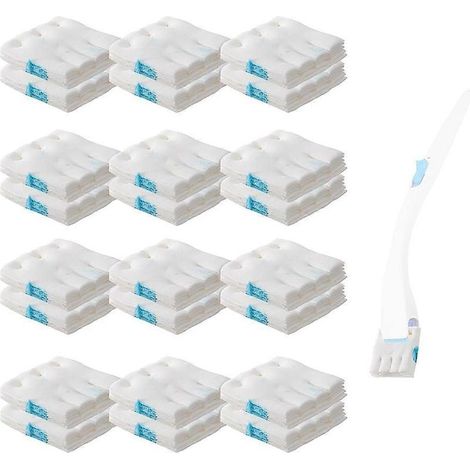 Lot de 24 recharges jetables pour brosse WC Scrubbing Bubbles, lingettes nettoyantes jetables (1/5)