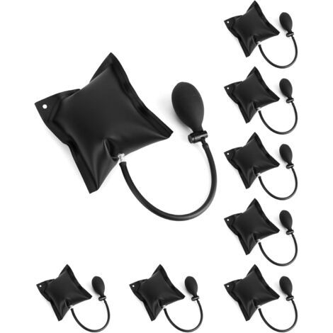 QORVA-8 Pcs noir 150x163 cm Coussin Gonflable, Coussin Soulever pour Installation des Portes Fenêtres Meubles Réfrigérateur (1/5)