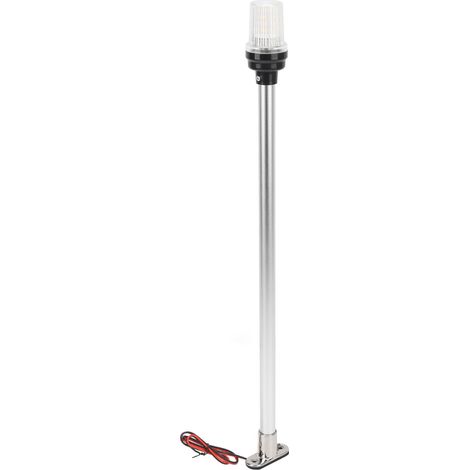 Feu de mouillage pour bateau, 56 cm (22 pouces), éclairage LED blanc à 360° pour yachts et navires (1/5)