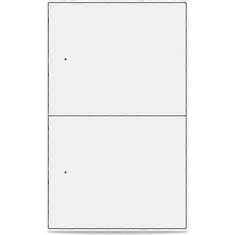 Interrupteur mural intelligent Matter WiFi, commande intelligente 1, 2, 3, 4 ou 6 boutons pour application, 2 voies (1/5)