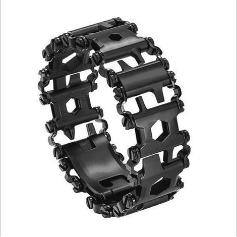 Multifunktionales Werkzeugarmband, Reparaturarmband aus Edelstahl, Edelstahlarmband für verschiedene Werkzeuge (1/5)