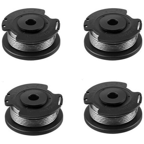 FENOPLASTICABobine de rechange pour Bosch ART 23 SL/ART 26 SL/ART 2300/ART 23-28/ART EASY (F016800569/F016800385) pour tondeuses à gazon Bosch avec 1 capuchon (F016F04557) 4 pièces (1/5)