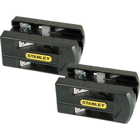 Stanley STA016139 Pack of 2 x Twin Blade Laminate Trimmer 1/2in to 1in 0-16-139