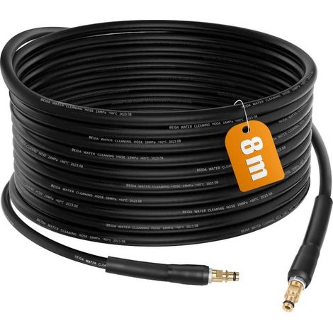 Manguera de alta presión de 8 metros con conexión rápida para Karcher K2/K3k4k5. (1/5)