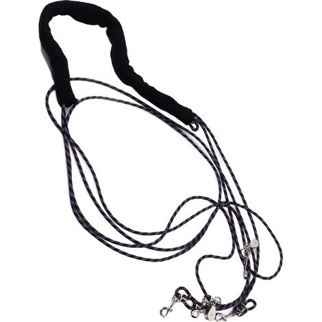Équipement réglable de fente d'aide à l'entraînement et à la fente du cheval pour le noir (1/5)
