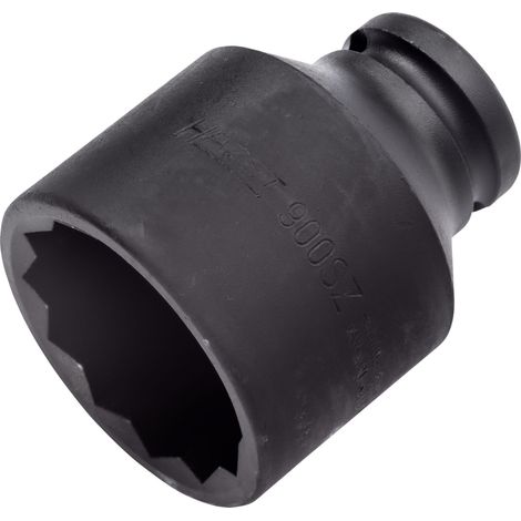 Inserto chiave a bussola per avvitatori ad impulso 900SZ-36 ∙ Attacco quadro, cavo, 1/2 di pollice (12,5 mm) ∙ Profilo trazione con doppio esagono esterno ∙ AC 36 mm (1/3)