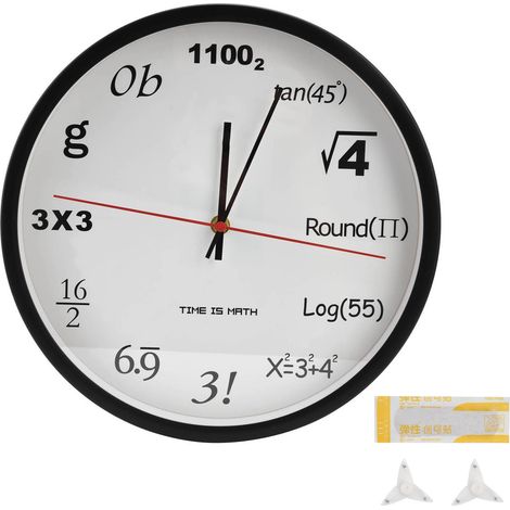 Horloge Murale Numérique Moderne pour Salon Bureau Chambre - Précision et Design Élégant (1/5)