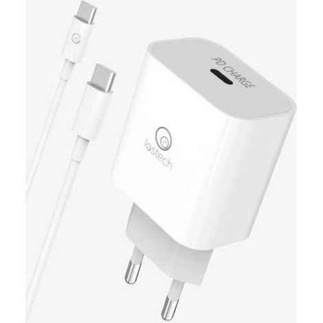 CARICATORE RAPIDO 20W C/CAVO USB-C / USB-C