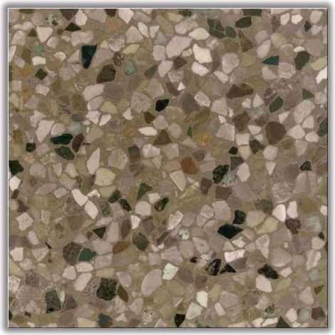 Véritable Carreau Terrazzo CUPIDO 40x40 cm boîte de 0.96m2 Adouci - Gioia Materia