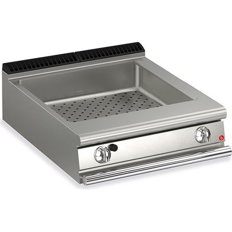 Bain-marie à Gaz - P 900 - 2 x GN 1/3 + 2 x GN 1/1 - 6,8 kW - Baron