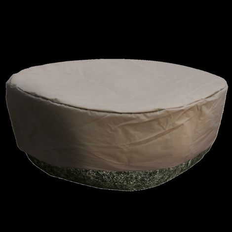 Elementi Wetterschutzhaube für Gasbrenner, braun, aus Kanevas Textil