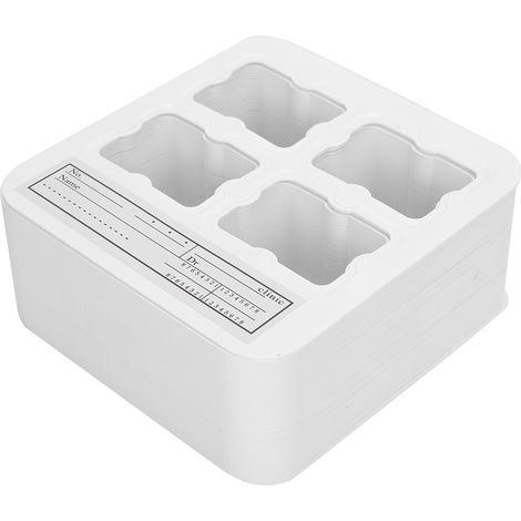 100 boîtes de supports pour films radiologiques dentaires 4 trous, pinces de maintien pour clichés dentaires, fournitures de cabinet (1/5)