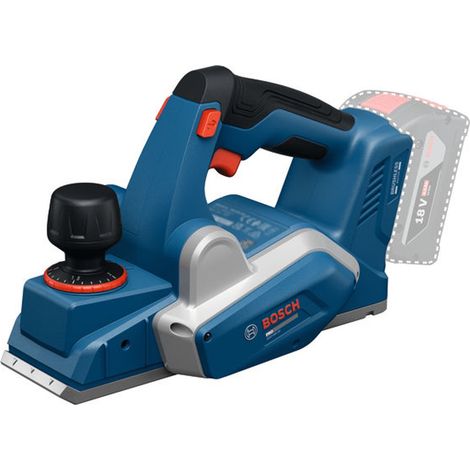 Bosch Akku-Hobel GHO 18V-20 ohne Akkiu und Ladegerät in L-BOXX