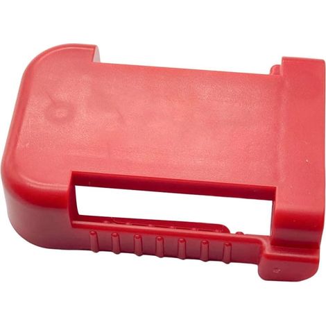 Support de batterie pour 18 V PXC - Support de rangement robuste pour outils 2,0 Ah 2,5 Ah 3,0 Ah 4,0 Ah 5,2 Ah - Support mural en plastique rouge - 88 x 69 mm (1 pièce) (1/5)