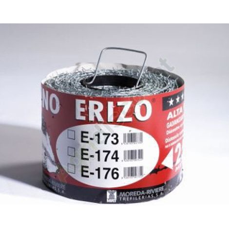 Barbelé / Rovo Riccio Tipo Motto Galvanizzato Ricco 1,70/4/10 250m