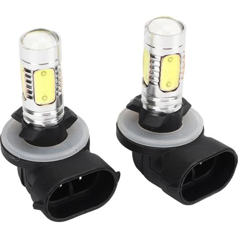 Feux antibrouillard à LED, ampoules DRL, éclairage blanc xénon, lot de 2, économie d'énergie pour voiture (1/5)