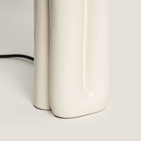 Lampada da Tavolo in Ceramica Vero Bianco 510 mm (1/5)
