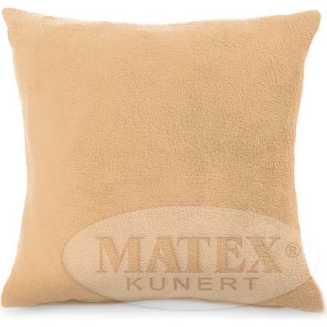 Dekorativer Kissenbezug 40x40 cm, weich wie Kaschmir, Beige