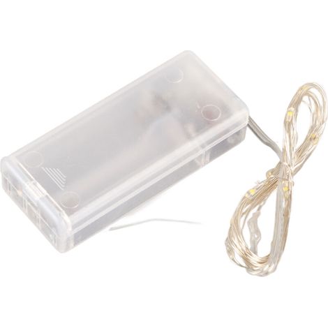 LED-Lichterkette, batteriebetrieben, Kupferdraht, Weihnachtsdekoration, Hochzeitsdekoration, Kuchen, Blumensträuße, bunte Sternenlichter (1/5)