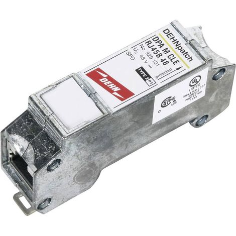 DEHN 929121 DPA M CLE RJ45B 48 Scaricatore di sovratensioni Protezione da sovratensioni per: Armadi di distribuzione, R (1/5)