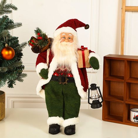 Décoration De Noël En 3D - Père Noël Figurine Tridimensionnelle - Pour Intérieur Salon Chambre - 1 Pièce