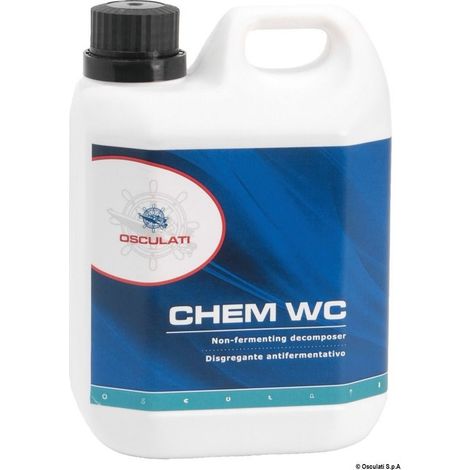 Désintégrant pour WC chimiques et eaux noires - OSCULATI - 1 l