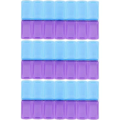 3-teilige Aufbewahrungsbox mit 14 Fächern für Diamantmalerei-Sets, Schmuck und Bastelbedarf praktisches, mehrfarbiges Etui (1/5)