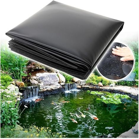 Liner pour bassin à poissons 3 m x 2 m – Épaisseur 20S (0.20 mm) – Matériau HDPE résistant aux UV et racines – Imperméabilisation durable (1/5)