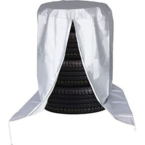 Universel Reifenabdeckung pour 4 Pneus Housse de protection Reifenhülle Reifensack sac placé (1/5)