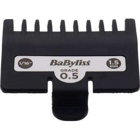 BaByliss pettine 0.5 AC375 1.5mm 1/16 rasoio Men Super-X Metal E991E E992E E996 (1/3)