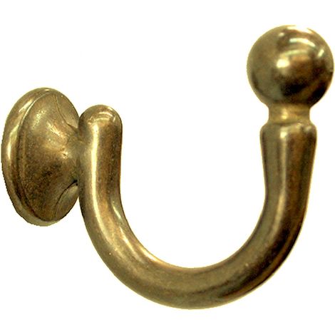 GANCIO PER TENDA 'MILANO' mm. 50 - pz. 1 oro  - Blister Koncreto