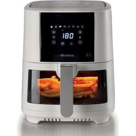 Ariete 4626 Airy Fryer Friggitrice ad Aria 1300 W 6L 8 Programmi Preimpostati Bianco (1/8)