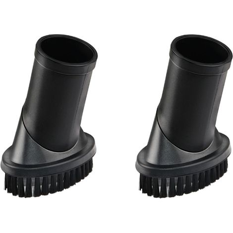 2 pièces aspirateur Brosse Ronde, 35mm/1.38in diamètre intérieur Brosse à poussière Ronde Accessoire pour aspirateur pour Nettoyer Les lacunes du canapé (1/5)