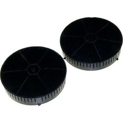 Lot de 2 filtres charbon  T57   175X45 mm (4055171138, 208352146603) Hotte AEG, ARISTON HOTPOINT, ARTHUR MARTIN ELECTROLUX, BAUKNECHT, DE DIETRICH, ELECTROLUX, ELICA, ESSENTIEL B, IGNIS, IKEA, IKEA WH