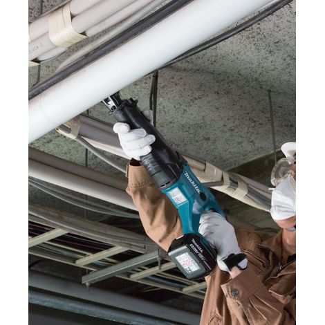 Makita – Scie sabre sans fil 18V LXT – Technologie XPT pour environnements humides – Changement de lame sans outil – DJR186ZK — vue 4