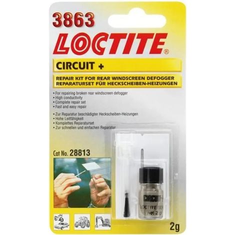 Adhesivo loctite conductor eléctrico plata 2g botella
