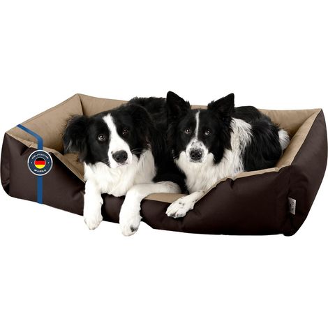 Lit pour Chien XXL - Orelier - Panier - Canapé - Housse Amovible, Lavable, pour Moyen-Grands Chiens (1/5)
