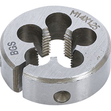 BGS Gewindeschneideisen M14 x 1,25 x 38 mm