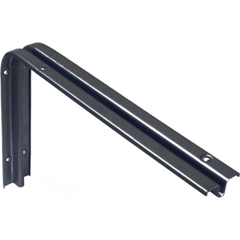 reggimensola "plus" acciaio stampato - 240 x 400 mm. - nero