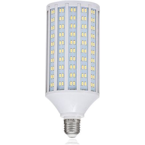 Bombilla LED E40, 50 W, luz LED blanca fría, 6500 K, 4400 lm, CA 85–265 V, equivalente a una bombilla halógena de 400 W. (1/4)