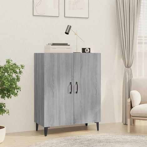 vidaXL Sideboard Grey Sonoma 70x34x90 cm Engineered Wood (1/5)