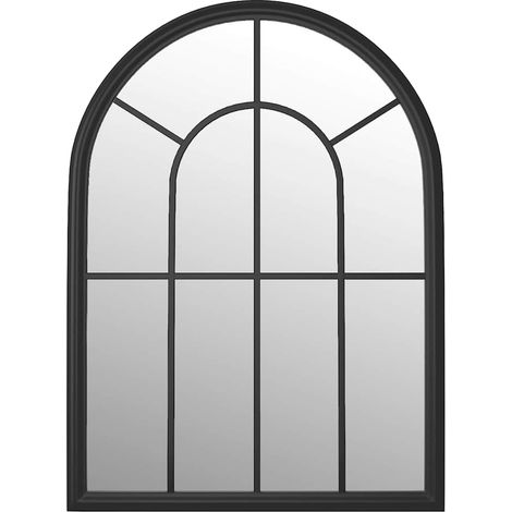 Maison Exclusive - Specchio Nero 60x45 cm Ferro per Uso Interno (1/5)