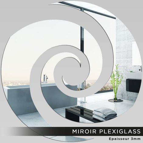 Miroir Plexiglass - Design - 60x60 cm (1/2)
