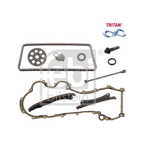 Kit de distribution par chaîne FEBI BILSTEIN 100754 ALFA ROMEO 06 37 248 0816.K9 (1/2)