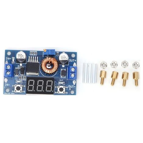 XL4015-Modul: Hocheffizienter, einstellbarer Abwärtswandler (DC/DC) mit Spannungsanzeige, 75 W (1/5)