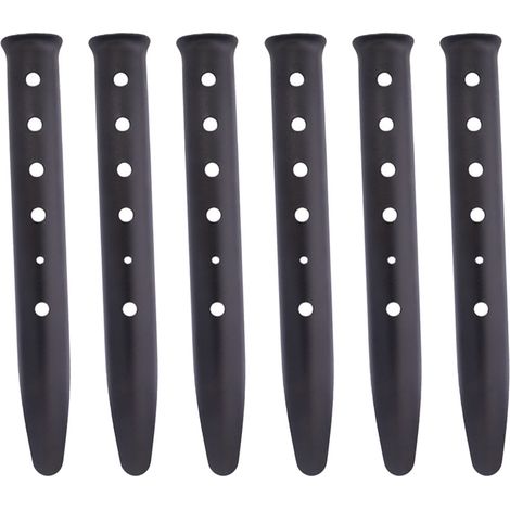 Piquets De Tente En Aluminium - Forme En U - Pour Neige Et Sable - 6 Pièces (1/5)