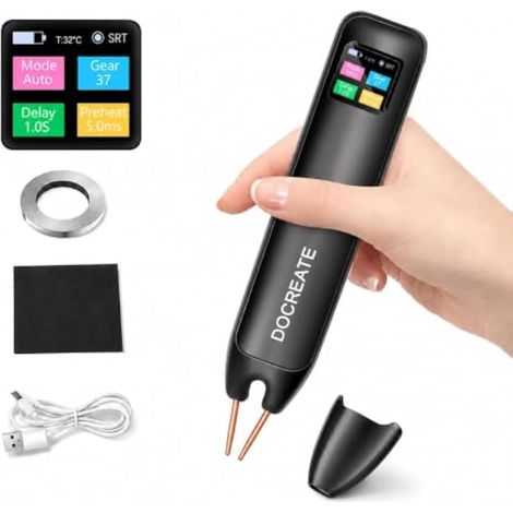 Soudeuse par Point Portable pour Batterie 18650, 99 Niveaux (1/5)
