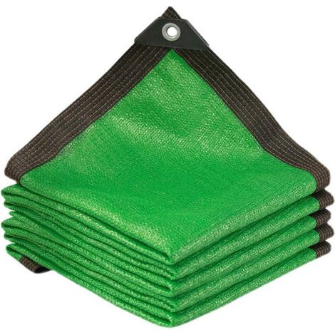 Rechteckiges Sonnensegel aus grünem Stoff zum Sonnenschutz, Gartenmarkise, Sonnenschutznetz für Gewächshäuser und Terrassen (1/5)