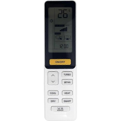 Télécommande de remplacement A/C 0010402886AR pour climatiseur Haier 0010402886AR (1/5)
