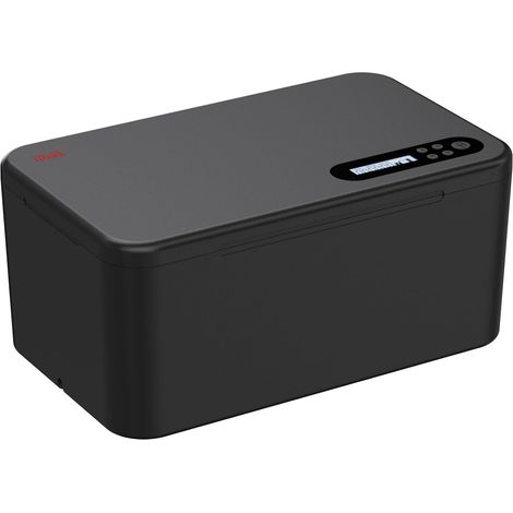 Safe Timed Lock Box, Boîte de verrouillage de téléphone avec minuterie, débrancher les téléphones, boîte de verrouillage standard à minuterie autocontrôlée -Noir (1/5)